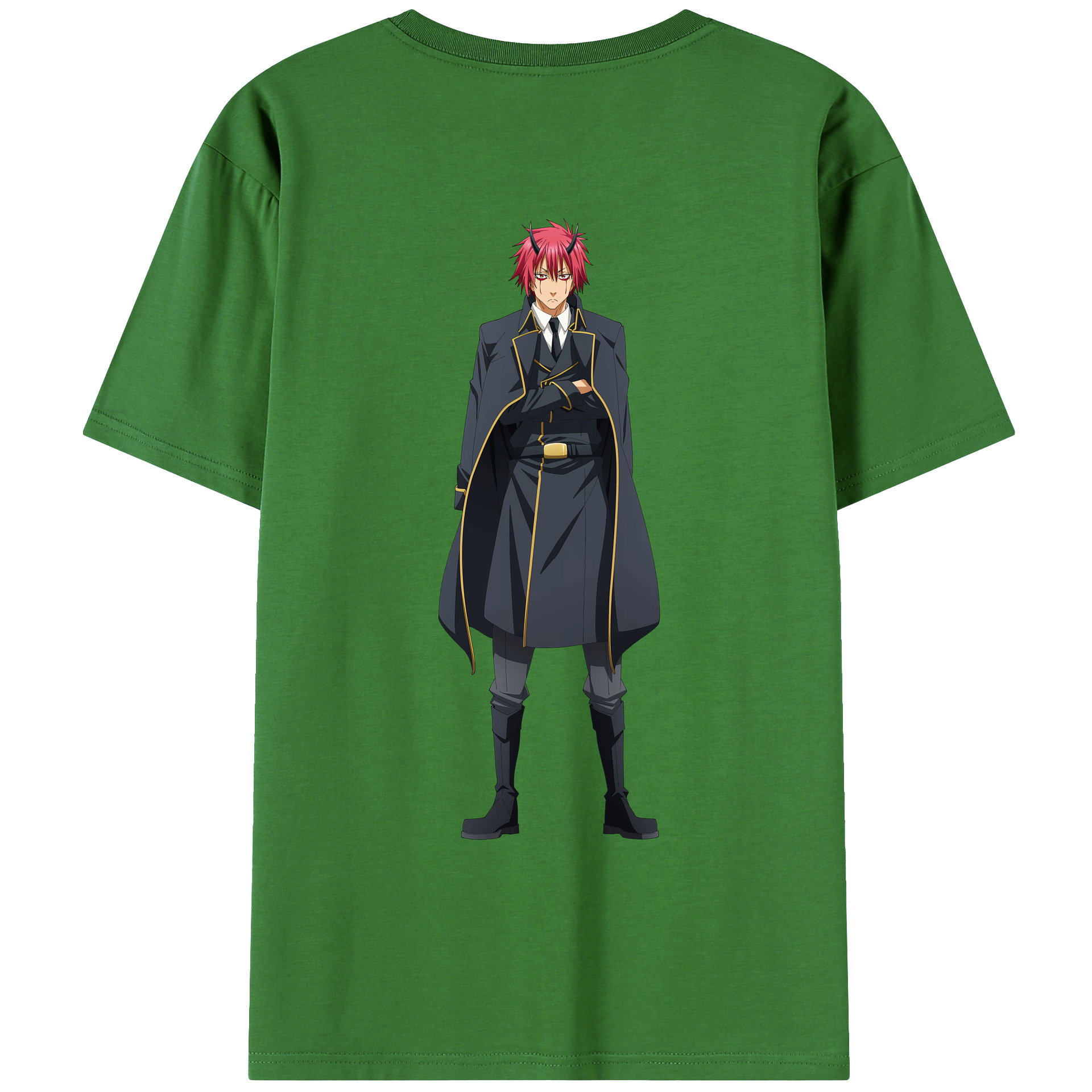 （画像用） 転スラ Regarding Reincarnated to Slime レディース半袖Tシャツ(バックプリント)
